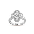 [LUXE JEWELRY]CLOVER SILVER RING COLLECTION