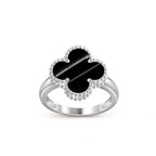 [LUXE JEWELRY]CLOVER SILVER RING COLLECTION