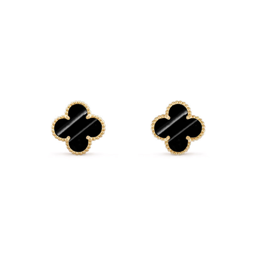 [LUXE JEWELRY]CLOVER 15MM EARRINGS COLLECTION