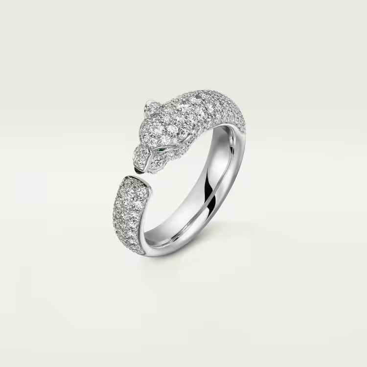 [LUXE JEWELRY] PANTHERE FULL DIAMOND SMALL RING