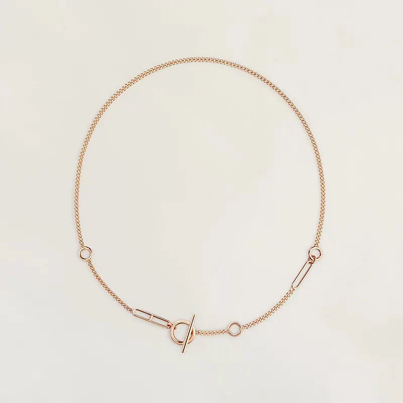 [LUXE JEWELRY]HM STERLING CHAINE D'ANCRE HEART