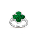 [LUXE JEWELRY]CLOVER SILVER RING COLLECTION