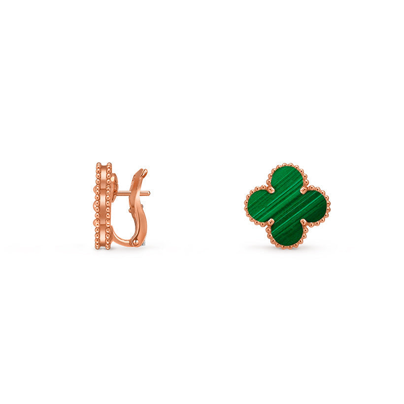 [LUXE JEWELRY]CLOVER 15MM MOP EARRINGS COLLECTION