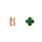 [LUXE JEWELRY]CLOVER 15MM MOP EARRINGS COLLECTION