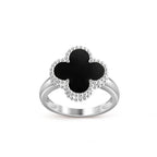 [LUXE JEWELRY]CLOVER SILVER RING COLLECTION