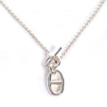 [LUXE JEWELRY]HM CHAINE D'ANCRE PENDANT NECKLACE STERLING SILVER