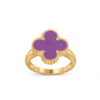 [LUXE JEWELRY]CLOVER RING GOLD COLLECTION