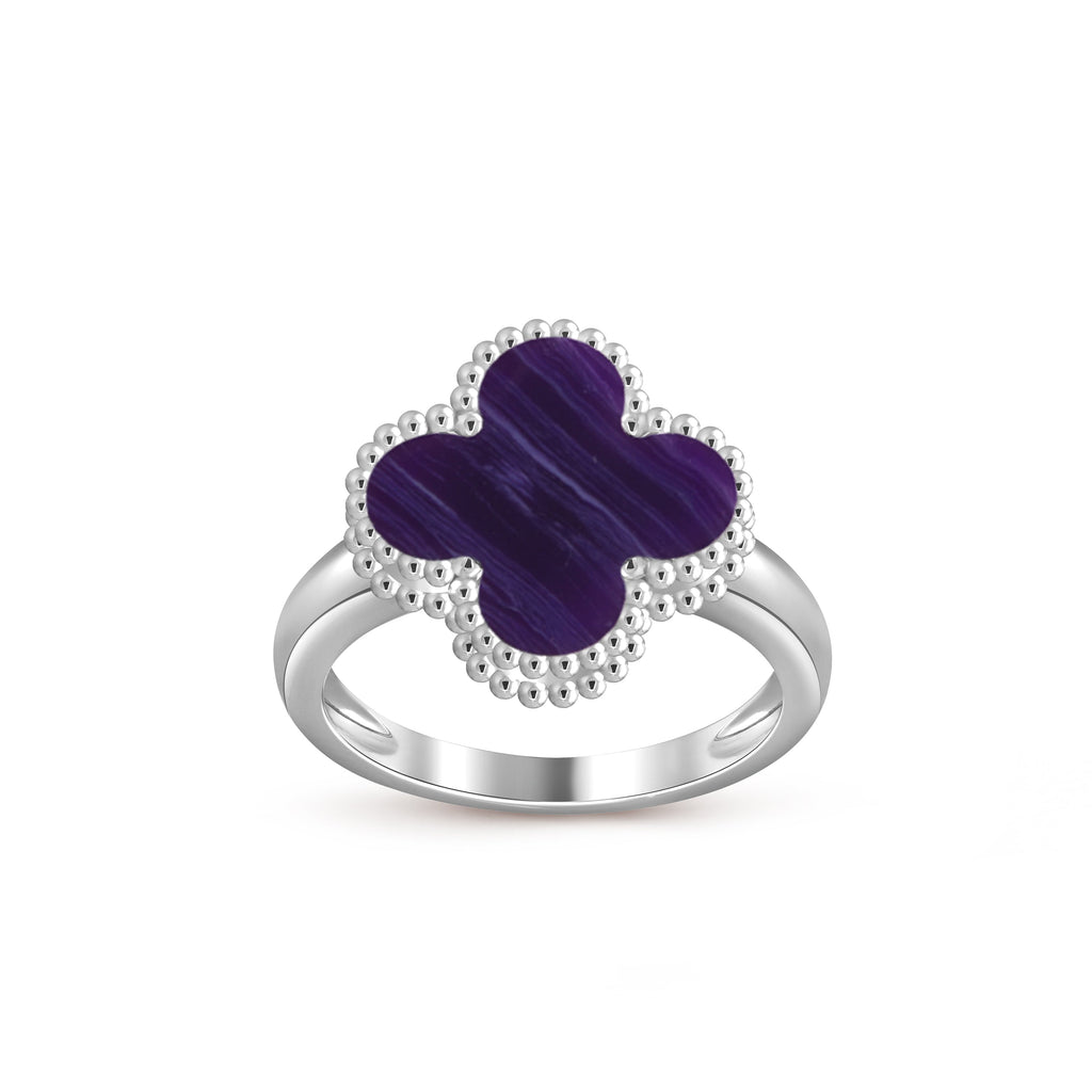 [LUXE JEWELRY]CLOVER SILVER RING COLLECTION