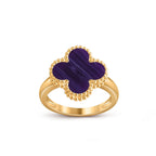 [LUXE JEWELRY]CLOVER RING GOLD COLLECTION