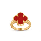 [LUXE JEWELRY]CLOVER RING GOLD COLLECTION