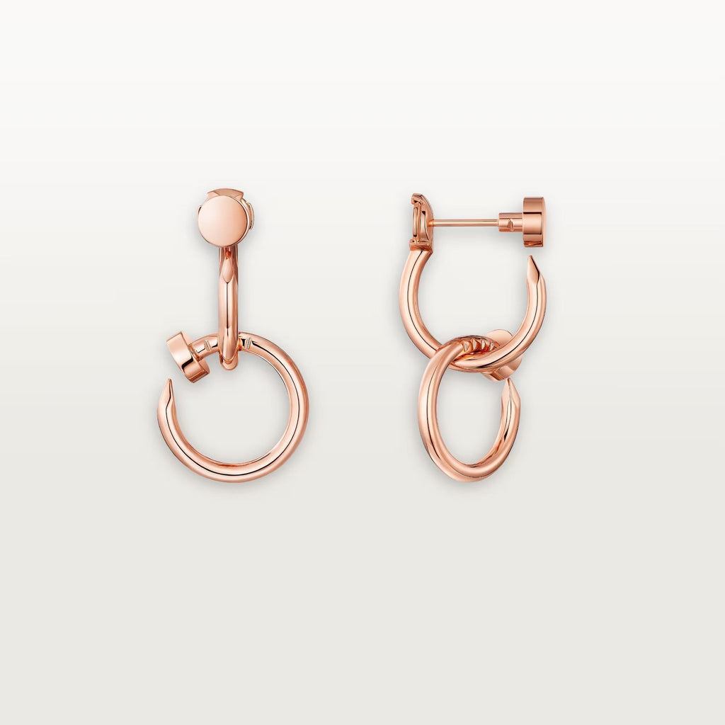 [LUXE JEWELRY] JUSTE NO DIAMOND DOUBLE EARRINGS