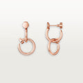 [LUXE JEWELRY] JUSTE NO DIAMOND DOUBLE EARRINGS