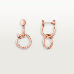 [LUXE JEWELRY] JUSTE NO DIAMOND DOUBLE EARRINGS