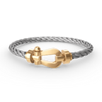 [LUXE JEWELRY]FORCE LARGE HORSESHOE NO DIAMOND BRACELET GOLD