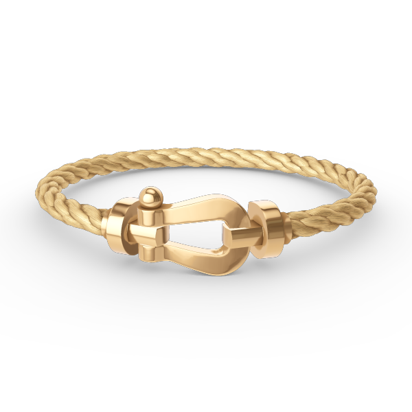 [LUXE JEWELRY]FORCE LARGE HORSESHOE NO DIAMOND BRACELET GOLD