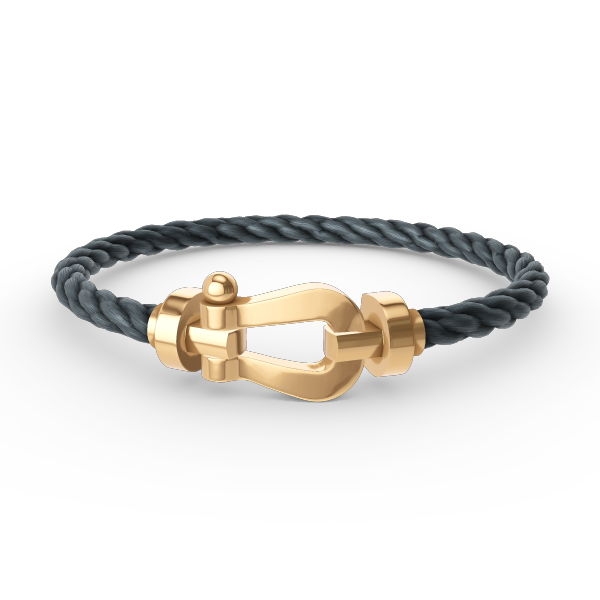 [LUXE JEWELRY]FORCE LARGE HORSESHOE NO DIAMOND BRACELET GOLD