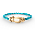 [LUXE JEWELRY]FORCE LARGE HORSESHOE NO DIAMOND BRACELET GOLD