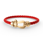 [LUXE JEWELRY]FORCE LARGE HORSESHOE NO DIAMOND BRACELET GOLD