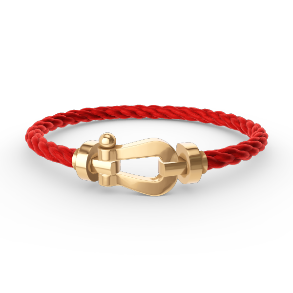 [LUXE JEWELRY]FORCE LARGE HORSESHOE NO DIAMOND BRACELET GOLD