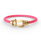 [LUXE JEWELRY]FORCE LARGE HORSESHOE NO DIAMOND BRACELET GOLD