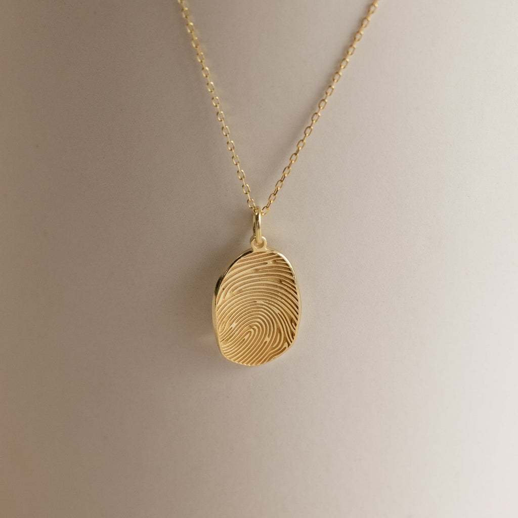Custom Fingerprint Necklace