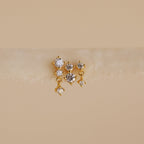 Triple Diamond Studs Set