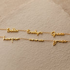 Dainty Tiny Multiple Name Necklace