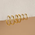 Mini Bold Hoops Set