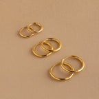 Mini Bold Hoops Set
