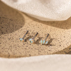 Marquise Opal Flat Back Studs