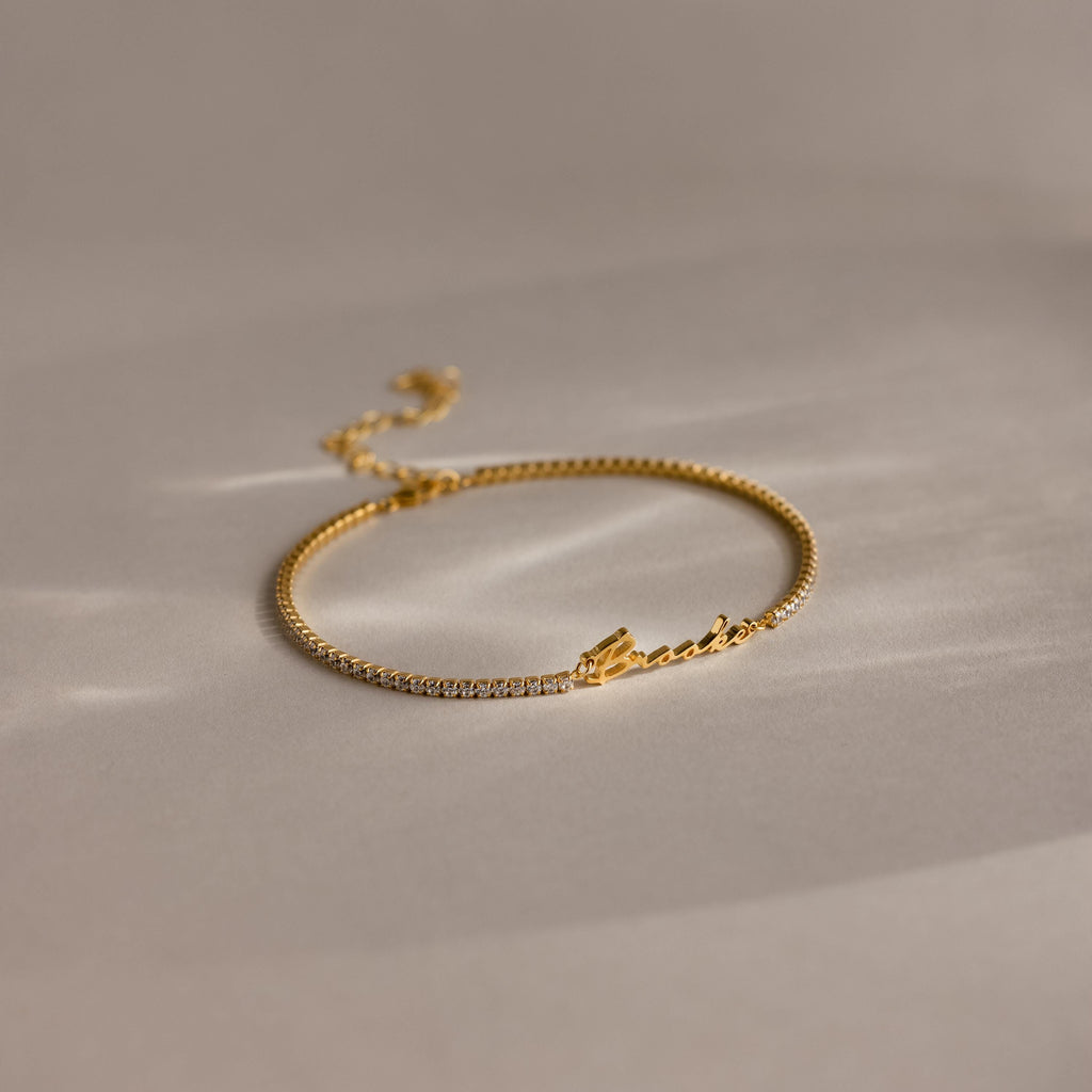 Venice Name Tennis Bracelet