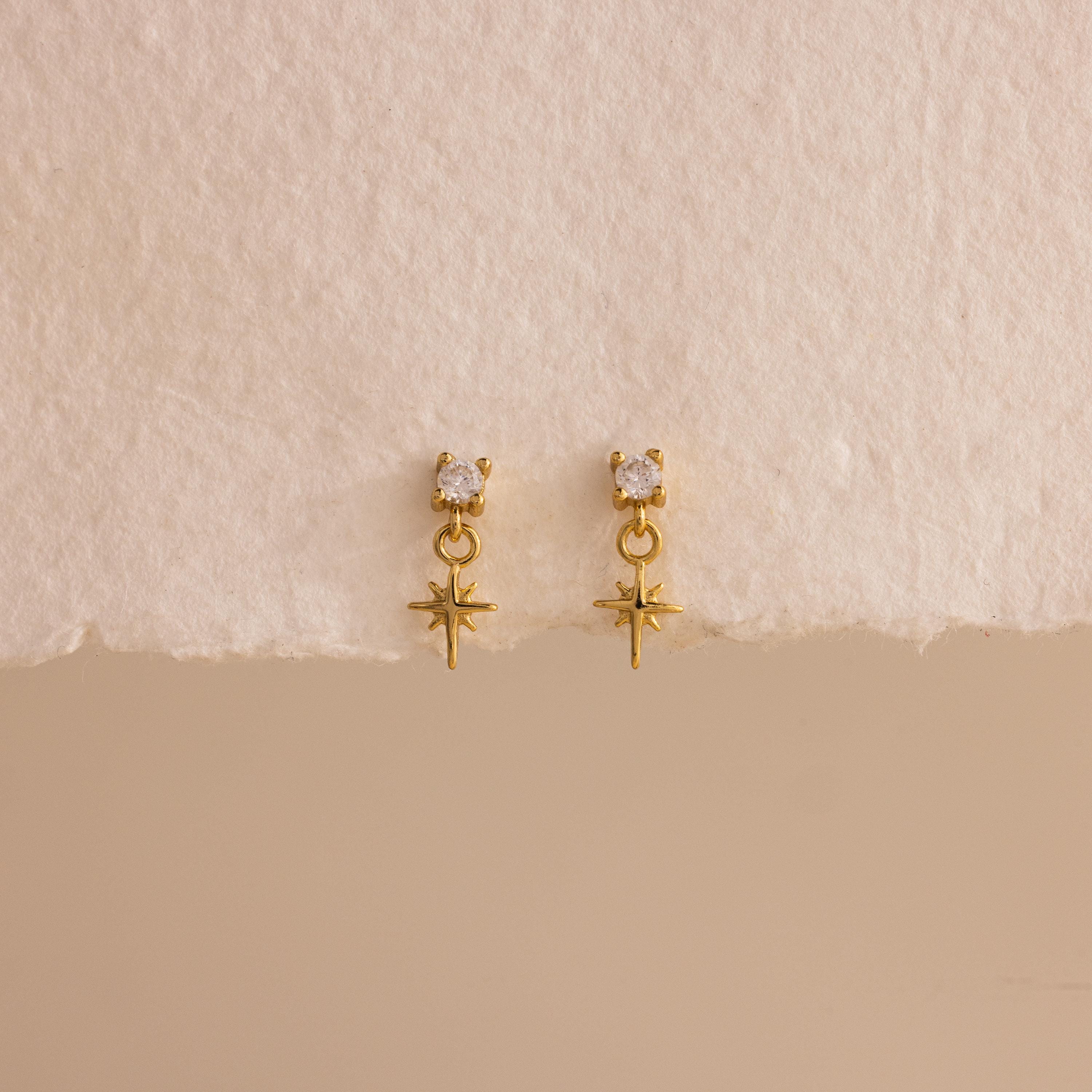 Diamond Star Flatback Studs