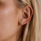 Diamond Bow Studs
