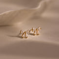 Diamond Bow Studs