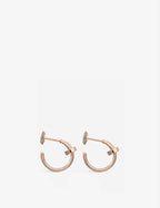 [Luxe]JUSTE EARRINGS PINK GOLD