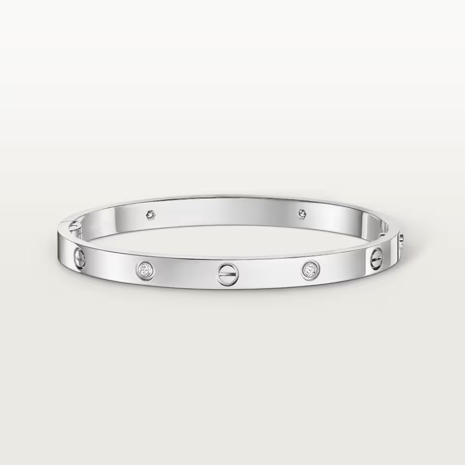 [LUXE JEWELRY] LOVE BRACELET 4.8MM 4 DIAMONDS
