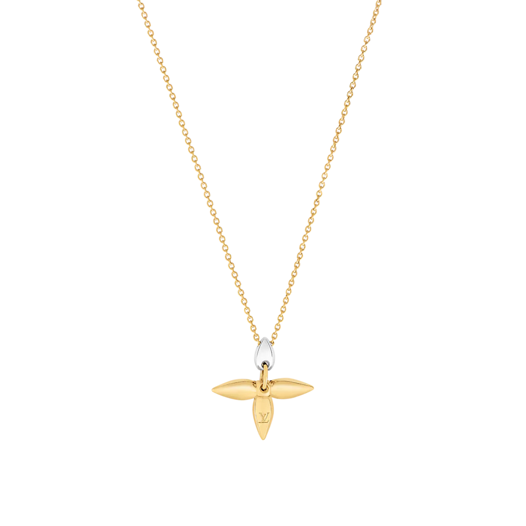 [LUXE JEWELRY]LOUISETTE PEDANT GOLD NECKLACE