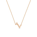 [LUXE JEWELRY]VOLTE UPSIDE DOWN NECKLACE