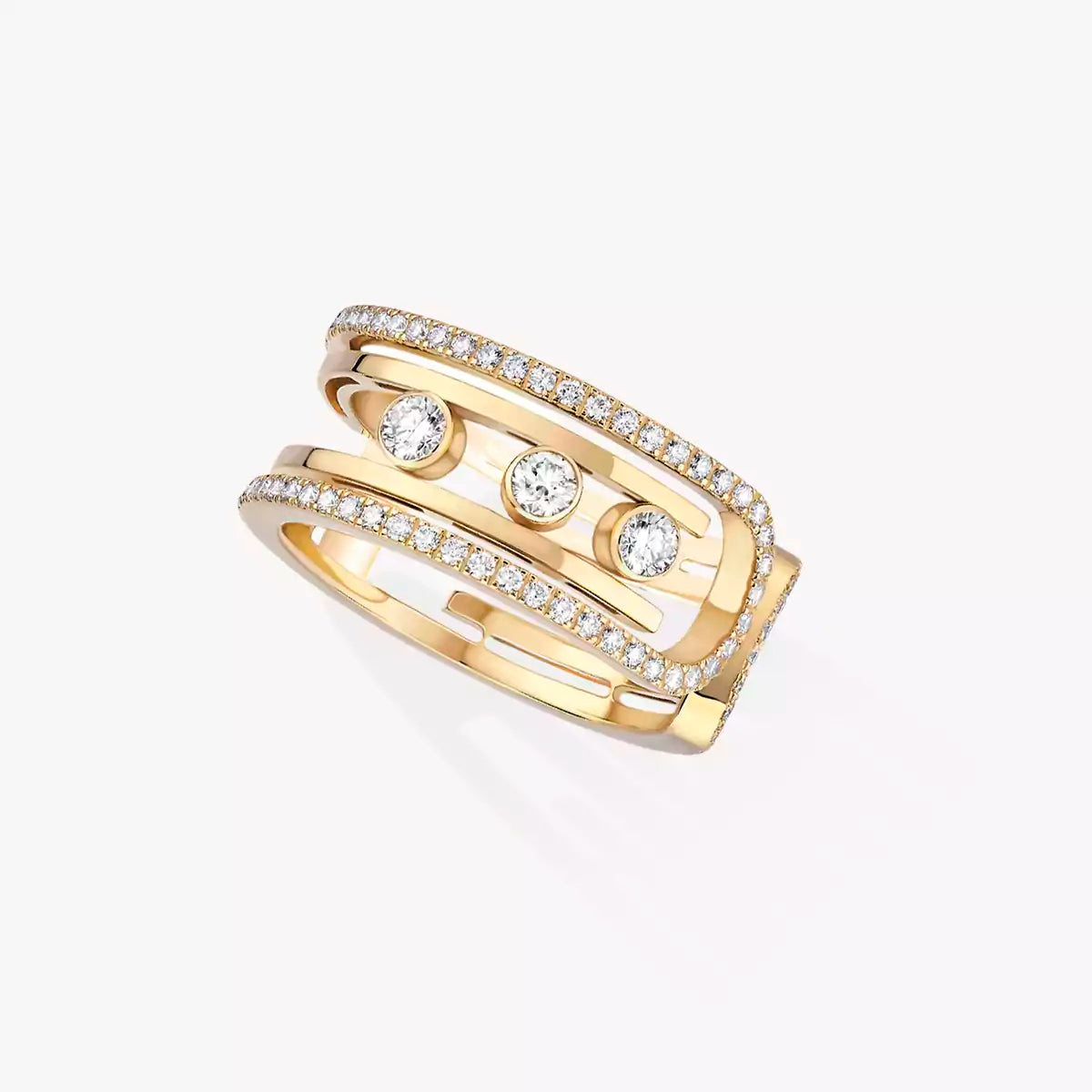 [LUXE JEWELRY]Move 10th Diamond Ring in Gold