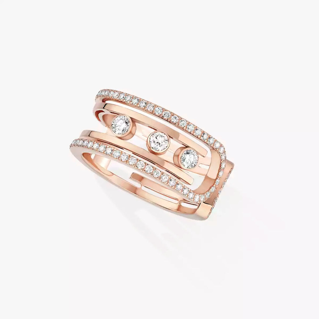 [Luxe Jewellery] Move 10th Diamond Ring in Gold