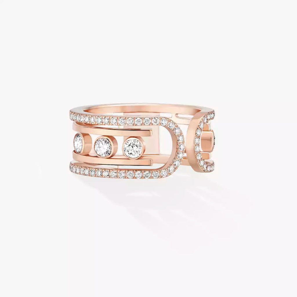 [LUXE JEWELRY]Move 10th Diamond Ring in Gold