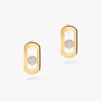 [Luxe Jewellery] So Move Diamond Earrings in Yellow Gold