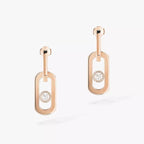 [Luxe Jewellery]  So Move XL Diamond Hoop Earring