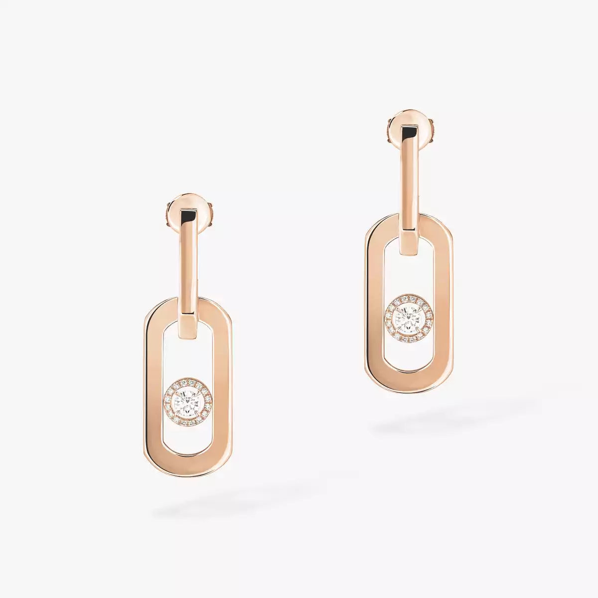 [Luxe Jewellery]  So Move XL Diamond Hoop Earring