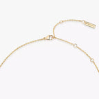 [LUXE JEWELRY]Lucky Eye Diamond Necklace in Rose Gold and Turquoise