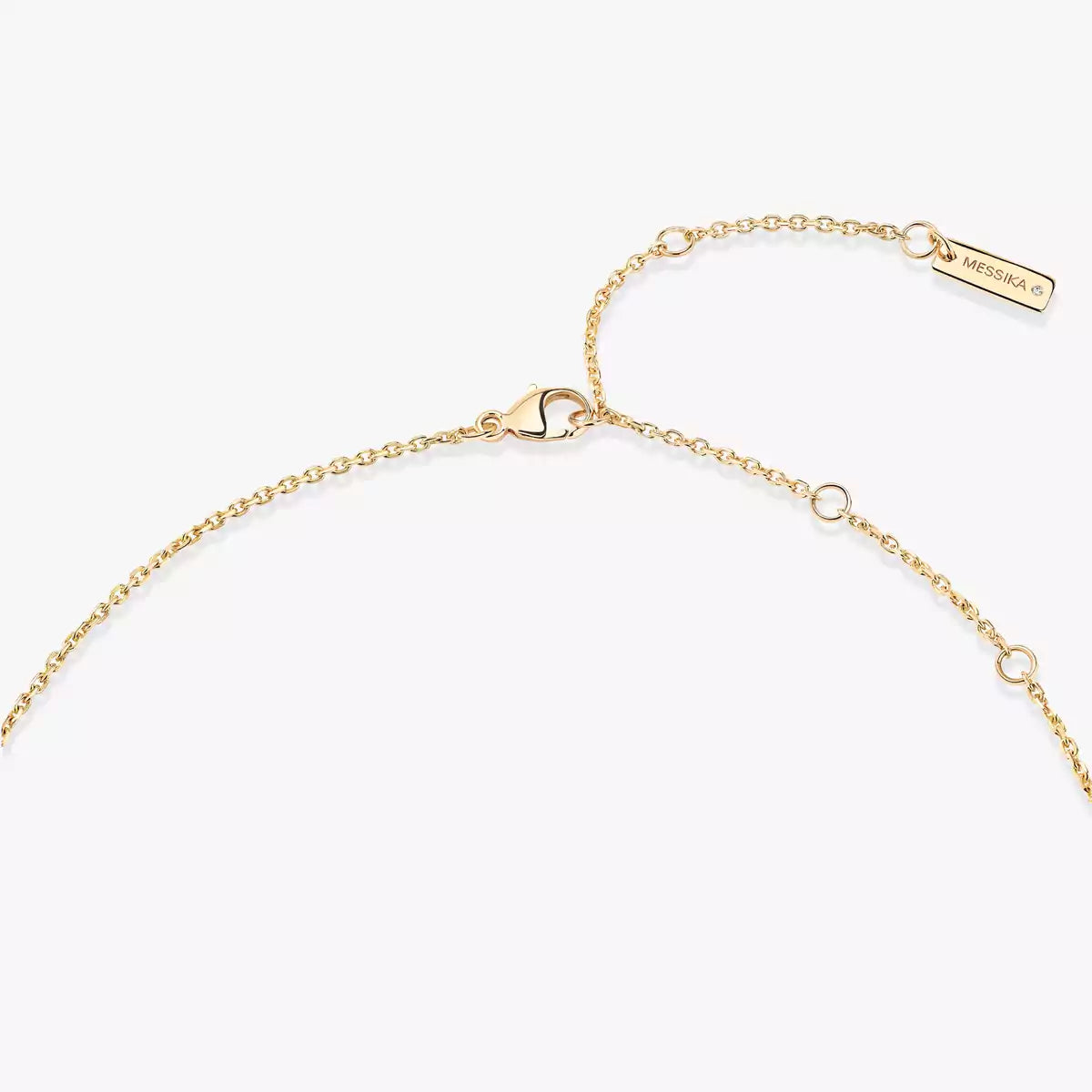 [LUXE JEWELRY]Lucky Eye Diamond Necklace in Rose Gold and Turquoise