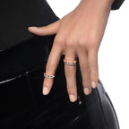 [Luxe Jewellery]  Baby Move Gold Diamond Pave_ Ring