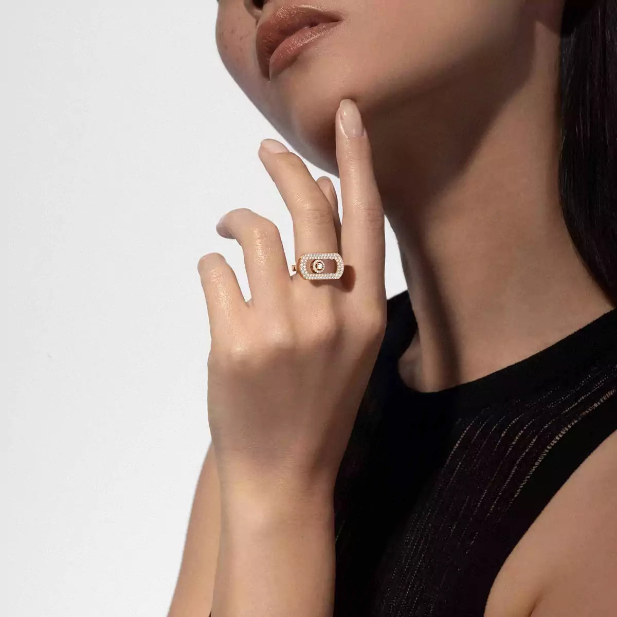 [Luxe Jewellery] So Move Pave_-Set Diamond Ring