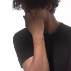[LUXE JEWELRY]Messika Care(s) pink cord pavé bracelet