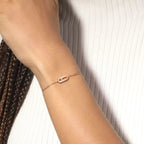 [LUXE JEWELRY]Move Uno Diamond Bracelet